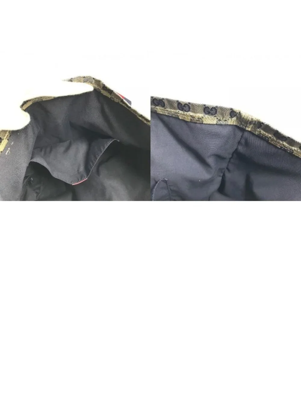 Gucci Shoulder Bag GG Logo Navy